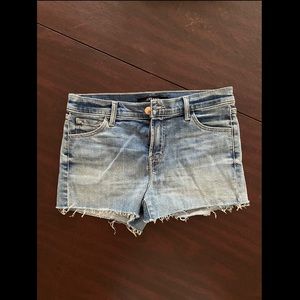 J Brand Denim Jean Frayed Cutoff Short
